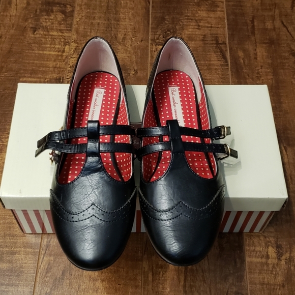 B.A.I.T Emily flats in vegan leather - Picture 4 of 5